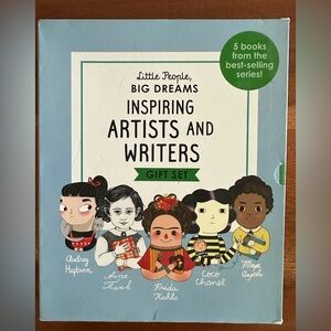 Little People, Big Dreams Book Gift Set - Inspiring Artists and Writers